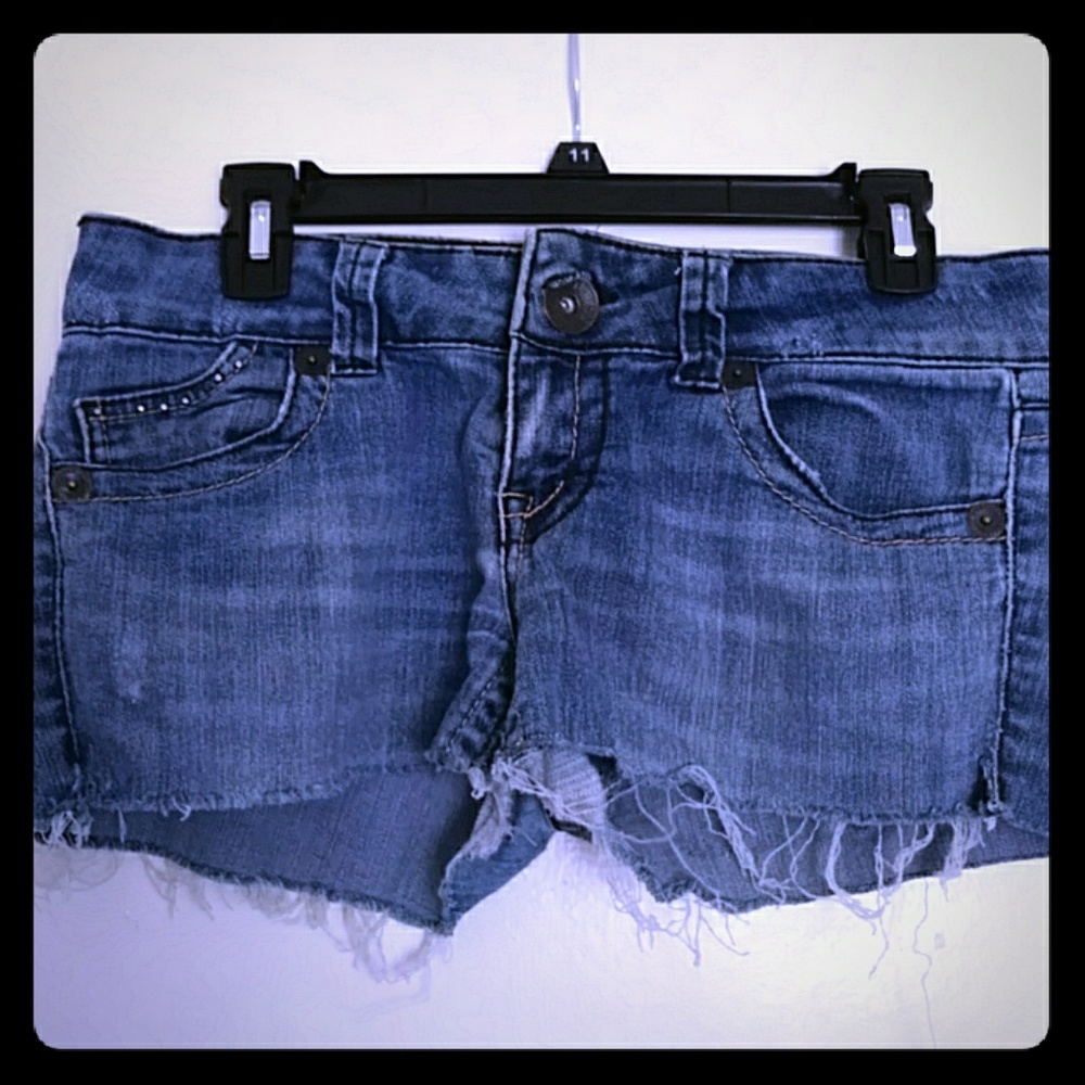 Jean cut off shorts